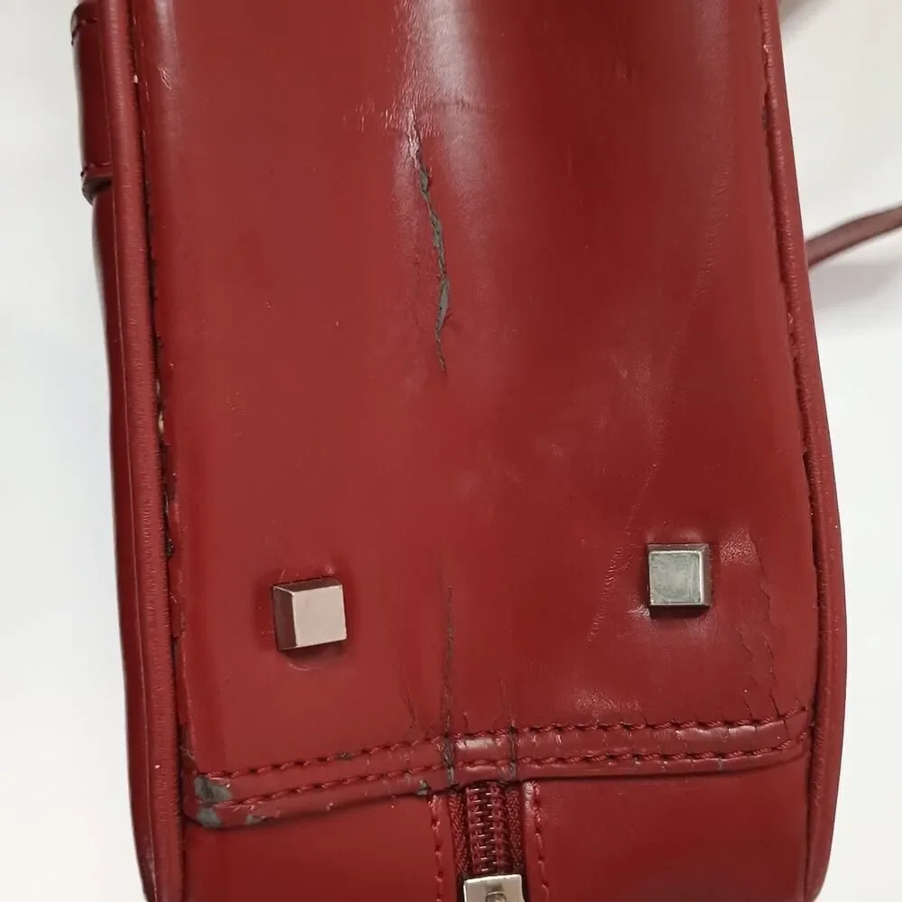 Franklin Covey Burgundy Business Laptop Work Tote Bag Organizer Discontinued